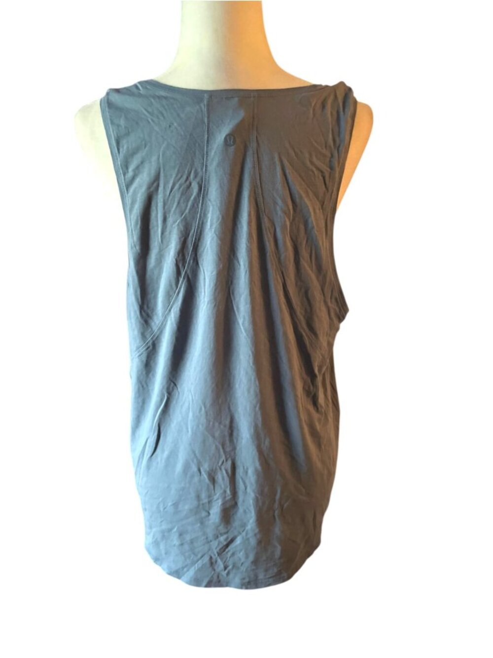 Lululemon Love Tank SZ 12 Grey Blue Tank Top Loose Fit - Picture 2 of 10